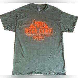 Deer Camp Kessler short sleeve t-shirt. NWoT. Excellent condition. Men's size L